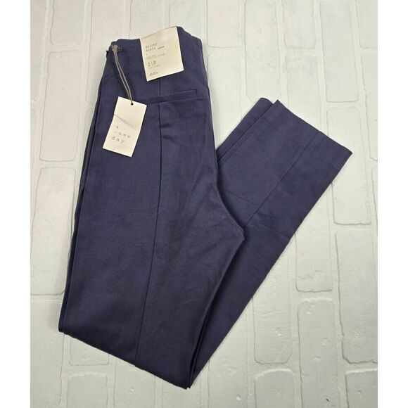 A new day Side zipper Skinny Ankle Pants Size 2 Regular - Picture 3 of 4